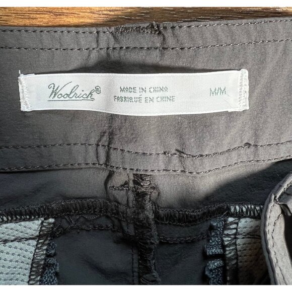 Woolrich Outdoors Mens Shorts Adventure Series Size Medium Gray - Picture 3 of 8